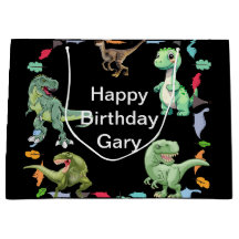 Arrière - plan de couleur noire Dinosaur fête d'an