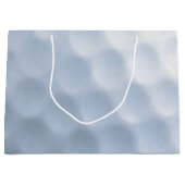 Grand Sac Cadeau Arrière - plan Motif d'impression de balle de golf (Devant)