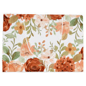 Grand Sac Cadeau Arrière-plan orange (Dos)