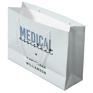 Grand Sac Cadeau Assistant Médicale personnalisé MA Assistant cli