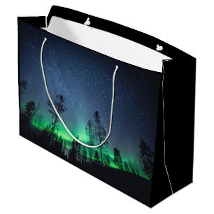 Grand Sac Cadeau Astro de la forêt d'Aurora
