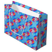 Grand Sac Cadeau Astronaute (Devant Angle)