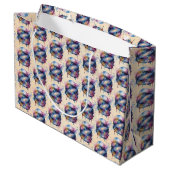 Grand Sac Cadeau Astronaute (Dos Angle)