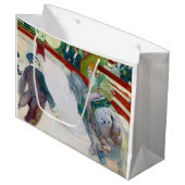 Grand Sac Cadeau Au cirque, Lautrec (Devant Angle)