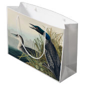 Grand Sac Cadeau Audubon Bird Loon Diver Classic (Dos Angle)