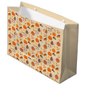 Grand Sac Cadeau Automne (Devant Angle)