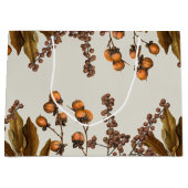 Grand Sac Cadeau Automne Automne Aquarelle Feuilles de feuillage (Devant)