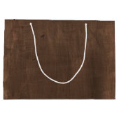 Grand Sac Cadeau Automne Automne Feuilles Russe Mariage (Dos)