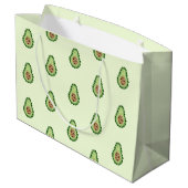 Grand Sac Cadeau Avocat en points (Dos Angle)
