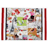 Grand Sac Cadeau Avril à Paris 2 (Dos)