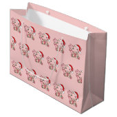 Grand Sac Cadeau Axolotl Animaux d'hiver Axolotls Grand Gi (Devant Angle)