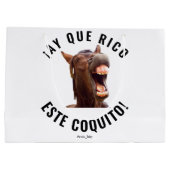 Grand Sac Cadeau ¡Ay Que Rico Este Coquito !   (Dos)