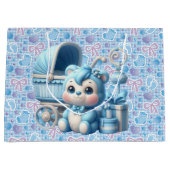 Grand Sac Cadeau Baby Boy (Devant)