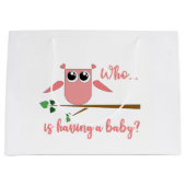 Grand Sac Cadeau Baby Shower Gift Bag (Devant)