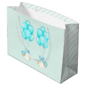 Grand Sac Cadeau Baby Twin Boys (Dos Angle)