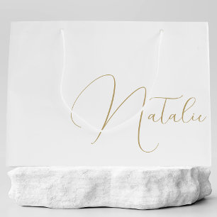 Grand Sac Cadeau Bachelorette de la fête de mariée personnalisée