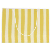 Grand Sac Cadeau Bachelorette d'été jaune et vert (Dos)