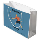 Grand Sac Cadeau Badminton (Dos Angle)
