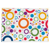 Grand Sac Cadeau Bagues de couleurs vives (Dos)