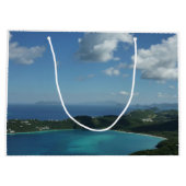 Grand Sac Cadeau Baie de Magens, scene de l'île St Thomas Beautiful (Dos)