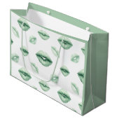 Grand Sac Cadeau Baisers de la Saint-Patrick (Devant Angle)