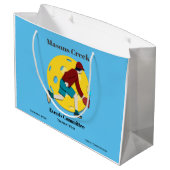 Grand Sac Cadeau Balle de Pickle (Dos Angle)