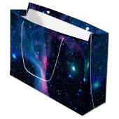 Grand Sac Cadeau Ballerine cosmique dans l'espace NASA (Devant Angle)