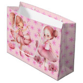 Grand Sac Cadeau Ballerines  (Devant Angle)