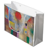 Grand Sac Cadeau Balloon rouge, Klee (Devant Angle)