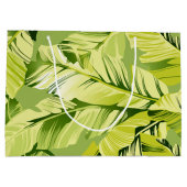 Grand Sac Cadeau Banane Feuille 5 (Dos)