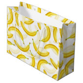 Grand Sac Cadeau Bananes (Devant Angle)