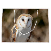 Grand Sac Cadeau Barn Owl (Devant)