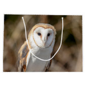 Grand Sac Cadeau Barn Owl (Dos)