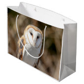 Grand Sac Cadeau Barn Owl (Dos Angle)