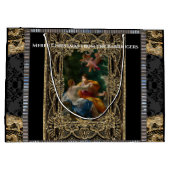 Grand Sac Cadeau Baroque Haute Autorisation (Dos)