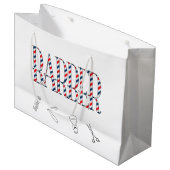 Grand Sac Cadeau Barre (Devant Angle)