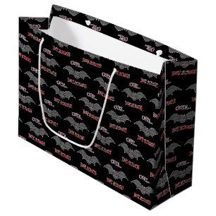 Grand Sac Cadeau Bat mignonne mais effrayant