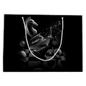 Grand Sac Cadeau Bataille aux échecs dramatique - Chevalier contre  (Dos)