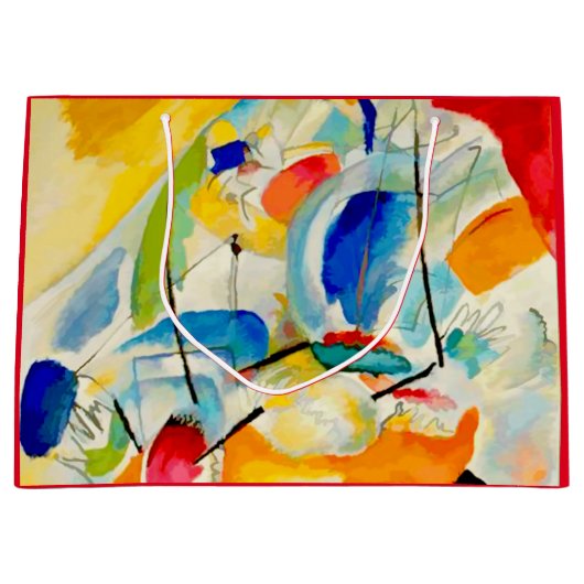 Grand Sac Cadeau Bataille maritime de Kandinsky 1913 (Devant)