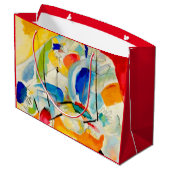 Grand Sac Cadeau Bataille maritime de Kandinsky 1913 (Dos Angle)