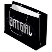 Grand Sac Cadeau Batgirl Nom High-Tech Graphique (Devant Angle)