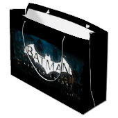 Grand Sac Cadeau Batman Arkham Knight Gotham Logo (Dos Angle)