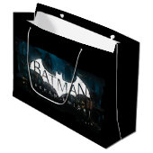 Grand Sac Cadeau Batman Arkham Knight Gotham Logo (Devant Angle)
