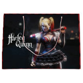 Grand Sac Cadeau Batman Arkham Knight | Harley Quinn avec Bat (Devant)