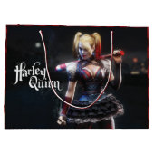 Grand Sac Cadeau Batman Arkham Knight | Harley Quinn avec Bat (Dos)