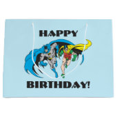 Grand Sac Cadeau Batman et Robin (Devant)