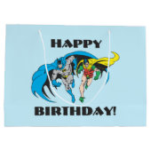 Grand Sac Cadeau Batman et Robin (Dos)