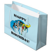 Grand Sac Cadeau Batman et Robin (Devant Angle)