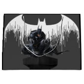 Grand Sac Cadeau Batman perché sur un pilier (Devant)