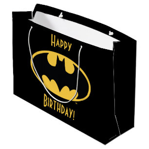 Grand Sac Cadeau Batman Symbol Oval Logo